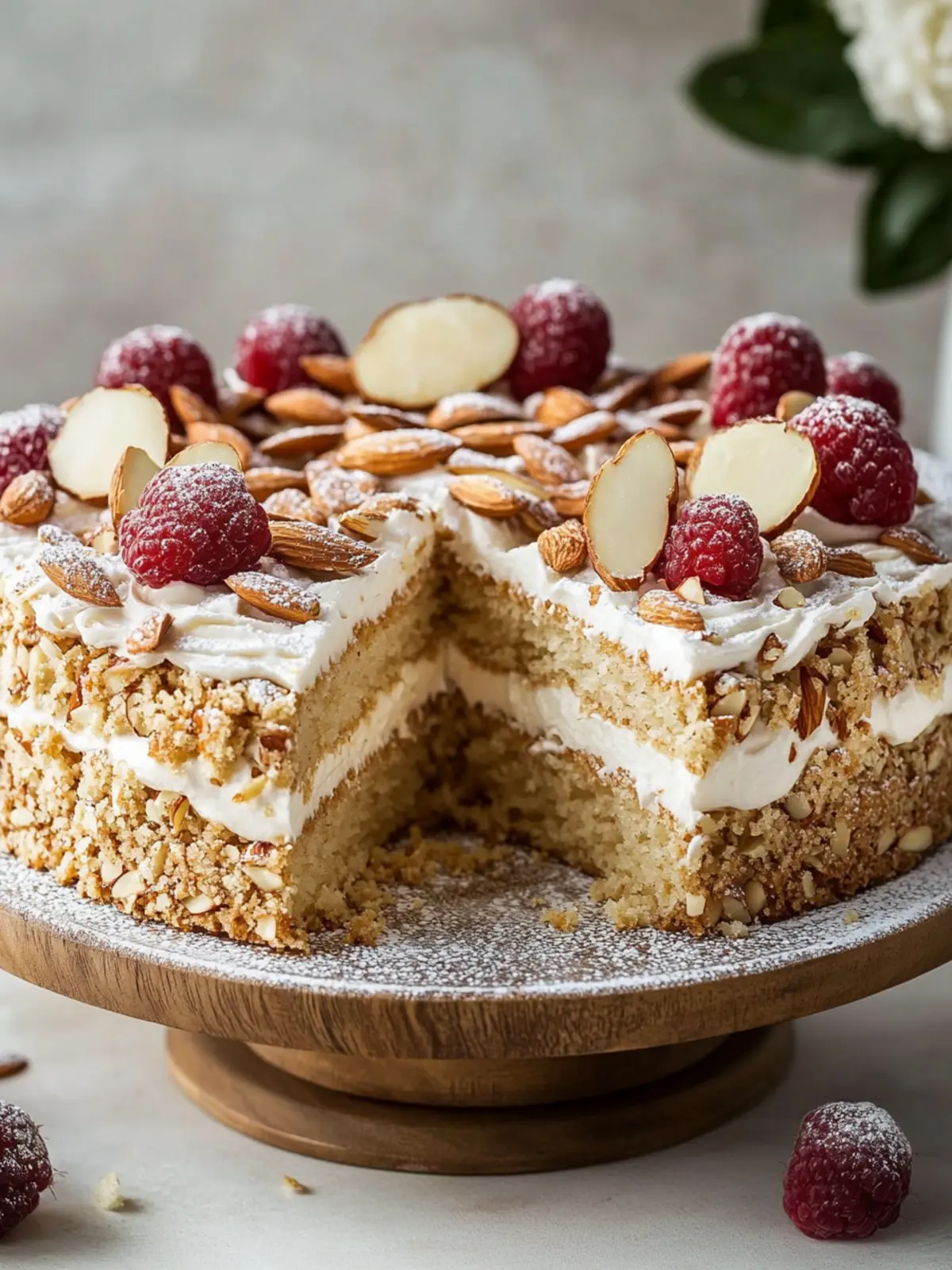 Simple Almond Cake: Elegantly Moist & Naturally Gluten-Free